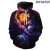 Men's Hoodies Starry Sky 3D Printed Men Women Children Arrivals Fashion Sweatshirts Boy Girl Pullover Streetwear Casual Tops