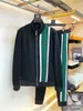 Men's Tracksuits designer Roman cotton casual sportswear men fashion two-piece large size trend SLZZ