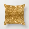 Pillow 1Pc Golden Cover Pillowcase Home Decoration Abstract Nordic Geometry Livingroom Sofa Chair Case Cojines 45X45cm