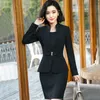 Women's Suits Blazers Fashion Suit Women Blazer Set Office Lady Business Work Wear Formal Pant Suits Autumn Winter 2 Pieces Sets Jacket Female XL 230310