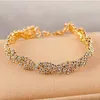 Bangle Fashion 2023 Modern Rhinestone Stretch Female Aquarelle Accessori Bracciale e gioielli per ragazza1