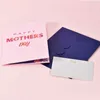 Cartes-cadeaux papier amour fête des mères carte Pop Up meilleure maman pour la fête des mères cadeau Pop Up carte d'invitation fleur 3D Z0310