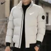 designerskie kurtki męskie grube ciepłe na zewnątrz swobodna kurtka puffer nowa lista jesienna zima luksusowa marka odzieży 5xl