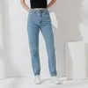 Jeans da donna Wixra Basic Jeans da donna Pantaloni Harem Taglie forti Donna Streetwear Qualità vintage Vita alta Femme Pantaloni lunghi in denim 230310