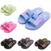 Slippers Indoor outdoor purple pink brown black coffee women men shoes Beach Coast bathroom antiskid sandal size 36-45