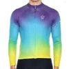 Zestawy wyścigowe Go Rigo Spring and Autumn Cycling Jersey Bicicleta Ciclimmo Men Mountain Rower