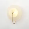 Wall Lamps Postmodern Personalized Living Room Bedroom Decoration Glass Shade Lamp Artd Design Bedside Bathroom Mirror Light Sconce