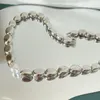 Choker overdreven zoete coole stijl parel driedimensionale onregelmatige splicing ketting voor mannen en vrouwen