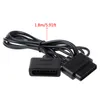 1.8m Extension Cable for Nintendo SNES Controller Compatible for Retro-Duo and for FC Twin Black