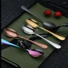 Dinnerware Sets Stainless Steel Cutlery Set Kitchen Tableware Spoon Fork Knife Silver Western 20 Piece Dinner