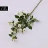 Dekorative Blumen 2 Stücke Simulation Chinesische Rose Seidenblume Hause Künstliche Hochzeit Tischdekoration Gefälschte Pografie Requisiten