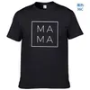 Männer T Shirts Baumwolle Lustige Mama Platz Männer T-shirt Casual Kurzarm Shirt Oansatz Sommer T-shirt Männlich