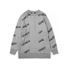 Balencgs Pullover Designer Hoodies Hohe Mens Pullover Quality High Version Double Layer Letter Jacquard Sweater Star gleiches Paar V1KY