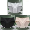 Women's Panties 3 Pcs/pack Solid Underwear For Women Plus Size Girls Or Lady Briefs Sexy Lingeries Cotton Shorts Underpants Cute Panty
