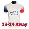 23 24 2024 maglie da calcio MBAPPE HAKIMI SERGIO RAMOS WIJNALDUM 2023 Maglia da calcio Maillots maillot de foot ICARDI VERRATTI MARQUINHOS DI MARIA KIMPEMBE DRALER