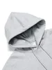 Męskie bluzy bluzy Spring Hooded Men grube 360G tkanina solidna podstawowa wysokiej jakości pulourki do joggera 230308