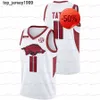 Arkansas 2021 Równość NCAA Basketball Jersey JD Notae Joe Johnson Khalen Robinson Moses Moody Patrick Beverley Portis Arkansas Jalen Tate