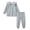 Pijama Mudkingdom Girls Pijama Conjunto Peter Pan Colle