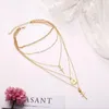 Pendant Necklaces Vintage Accessories Necklace Avatar Cross Rose Flower Chains Layered Jewelry Women Chain On The Neck Gift Wholesale