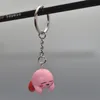 Anime manga kirby anime games sleutelhanger hanger kawaii cartoon roze kirby waddle dee doo actie figuur mini poppen speelgoed voor kinderen verjaardag cadeau 230309