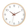 Väggklockor stor väggklocka modern trä japansk stil tyst trä nål kök klocka väggklockor heminredning horloge väggmålning gåva FZ802 230310