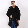 Hommes duvet 5XL PLUS 10XL 8XL 6XL marque coton rembourré longs hommes épais sweats à capuche Parka mâle matelassé veste d'hiver manteau