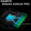 Gigabyte b560m aorus pro lga 1200 placa -mãe ddr4 128 GB Intel 11 e 10ª geração I3 i5 i7 CPU Desktop PinClate PCIE 4.0 M.2 NOVO