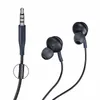 Hörlurar Eo-IG955 3,5 mm hörlurar in-ear med mikrofontrådhuvudet för AKG Samsung Galaxy S8 S9 S10 smartphone-hörlurar
