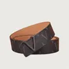 Big buckle genuine leather belt no box designer men women high-quality mens Fashion belts Width 3.8cm