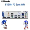 ASROCK B760M PG SONIC WIFI LGA 1700 마더 보드 지원 Intel 13th and 12 Gen DDR5 128GB 7200 (O.C.) MHZ Desktop Mainboard New