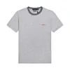 Designer Polos mäns T-shirts ärm T-shirt med broderad rund halsringning-Ny sommarsamling av avancerad mode i 100% ren bomull S-2XL
