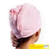 Capes de douche magique en microfibre Femmes Drying Turban Wrap Cap cap chapeau de chapeau Style de serviette sec rapide Girls Bathing Makeup Dryer