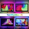 Светодиодные полосы DIY Ambient TV PC Dream Screen USB Светодиодная полоса HDTV Монитор компьютера Подсветка Адресная светодиодная полоса WS2812B 1/2/3/4/5/5M Полный набор J230308