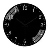 Wall Clocks Ubaro Simple And Stylish Wall Clock With Mirror Face For Living Room Bedroom Decoration Mute Movement Colorful Timepiece 14 Inch 230310