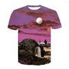 Men's T Shirts Classic Creative Quaint 3d Shirt Beach Fashion Comfort Neck Cartoon Casual For Teens