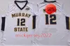 Męska koszulka koszykarska Victor Wembanyama Metropolitans 92 szyta #12 Ja Morant Murray State Racers #35 Kevin Durant Texas Longhorns Jersey