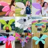 3D Butterfly Foil Balloon Large Angel Wing Balloon Colorful Butterfly Fairy Balloon for Girl's Birthday Wedding Butterfly tema