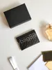 CC Luxus-Designer-Kartenclip-Damenbrieftasche, Kreditbrieftasche, klassische gesteppte Kartentasche für Damen, modisches Schaffell