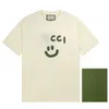 Designer T-shirt de luxe Mens Lettre Chemise Hommes Mode Chemises imprimées à manches courtes Marque de mode Coton Femme Homme Set LuxeZG4E