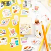 Gift Wrap 1Pcs Daily Life Handmade Adhesive Paper Scrapbook Sticker Flake Scrapbooking Stationery Decorati