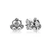 925 Pounds Silver New Fashion Charm for Pandora 2023 Fan Earrings Shiny Daisy Series Bow Fashion Earrings