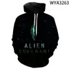 Sweats à capuche pour hommes Hommes Femmes Enfants Casual Alien Sweatshirts 3D Imprimé Pull Garçon Fille Enfants Sweat À Capuche Streetwear Mode Cool Manteau