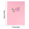 Presentkort 3D Pop Up Mothers Day Cards Gifts Floral Bouquet gratulationskort Blommor för mamma fru födelsedag Z0310