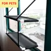 Cat Beds Furniture Hammock Window Pet Summer Home Living Room Suction Cup Wall Hanging Mesh Breathable dges 230309