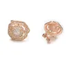 Yoursfs 6 Pairs/Set Fashion Jewelry 18K Gold Plated Geometric Zircon Earrings Woman Anniversary Birthday Gift