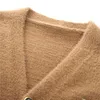 2023 Högkvalitativ Italien Mens och kvinnors stickade tröja Designer Brand Coat Top Quality Pashm Knit Cardigan Sticked Long Sleeve Cardigan Men Casual Sweater Jumpers