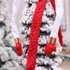 Décorations de Noël – Arbre de Noël, bonhomme de neige, décoration dentelée, haut de chapeau de jour.