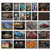 Classic Cars Metal Painting Sports car Poster Car Repare Metal Plaque Vintage Garage Retro Tin Sign Man Cave Metal Wall Decor Personalized Art Decor Size 30X20CM w01