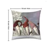 Pillow 2PC Christmas Print Case Polyester Sofa Car Cover Home Decor Navidad Housse Coussin 45