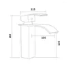 Badezimmer-Waschtischarmaturen, verchromtes Messing, Einhand-Waschtischarmatur, Mischbatterie mit 2 Schläuchen, Wasserfallloch für Bad